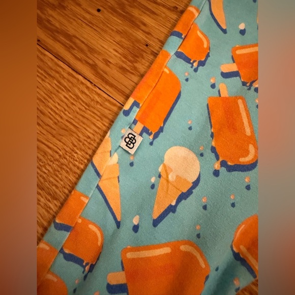 Little Bum Bums Dreamsicle Bamboo Zipper Short Sleeve Romper size 12-18 Months - Picture 5 of 5